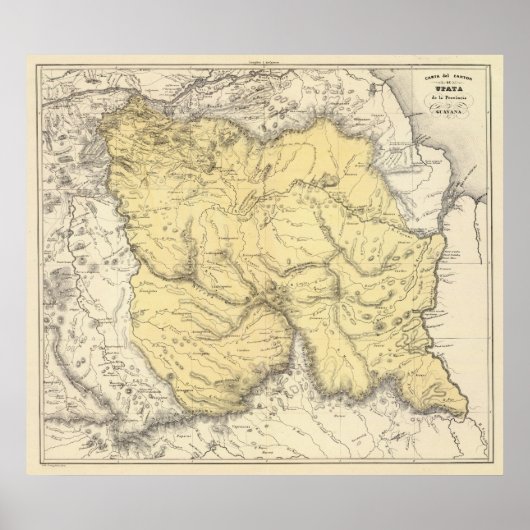 Guayana Poster (Voorkant)