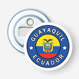Guayaquil Ecuador Button Flesopener