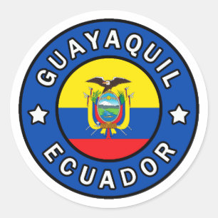 Guayaquil Ecuador Ronde Sticker