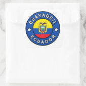 Guayaquil Ecuador Vierkante Sticker (Tas)