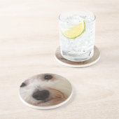 Gucci - a Bichon Frise - Onderzetter (Zijkant)