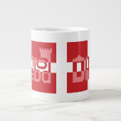 Gud Velsigne Dig, Min Danske Ven Extra Grote Beker (Voorkant)