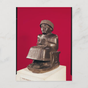 Gudea, Prins van Lagash, gewijd aan Briefkaart