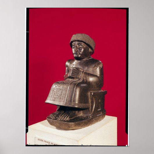 Gudea, Prins van Lagash, gewijd aan Poster (Voorkant)