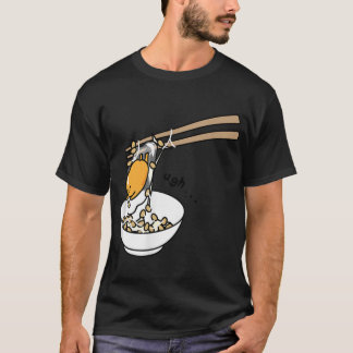 Gudetama Chopsticks Tee Shirt2749.png T-shirt