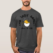 Gudetama de Lazy Egg Klasse van 2019 Afstuderen T-shirt (Voorkant)