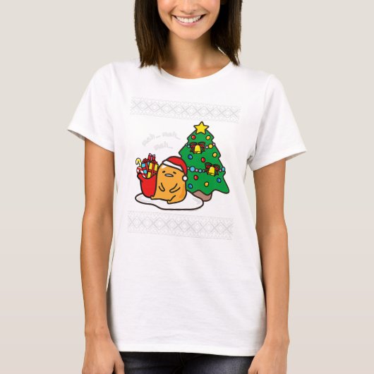 Gudetama Ugly KerstSweater T-shirt (Voorkant)