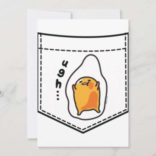 Gudetama Zaksweatshirt Kaart (Voorkant)