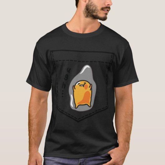 Gudetama Zaksweatshirt T-shirt (Voorkant)