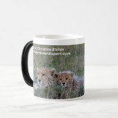 Guépard avec la tasse de petit animal (Devant gauche)