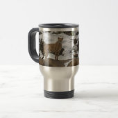 Guépard dans la tasse de voyage de neige (Devant gauche)
