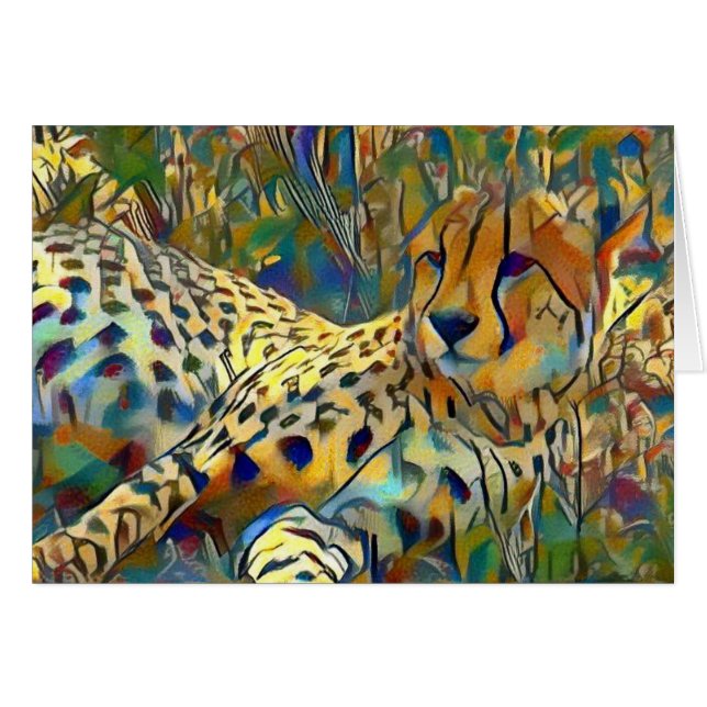 Guépard en Afrique (Devant Horizontal)