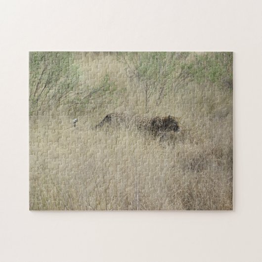 Guépard puzzle au Botswana, Afrique (Horizontal)