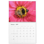 Guêpes d'abeilles et Hoverflies Calendrier 2015 (Feb 2027)