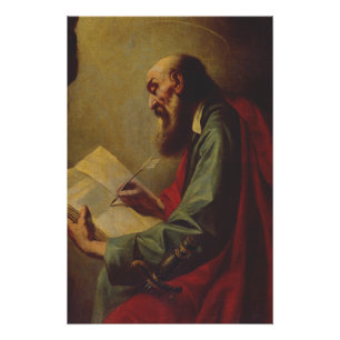 Guercino Heilige Paulus de Apostel Fijne Kunst Perfect Poster