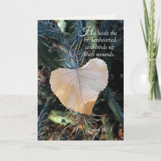 Guérir la carte de confort Brokenheared (Devant)