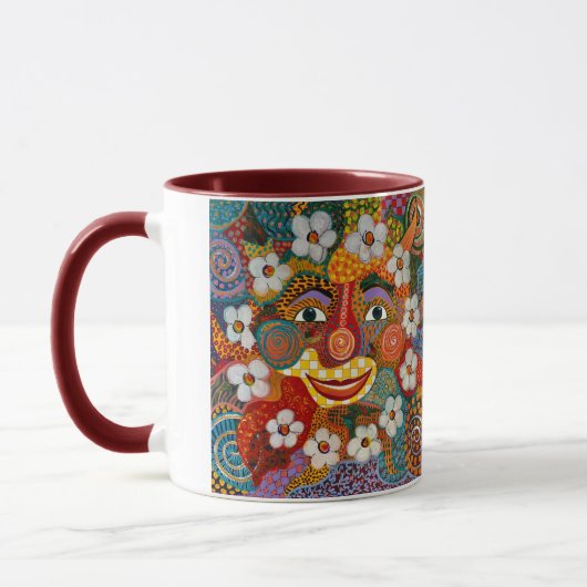 "Guérir l'esprit du soleil" Beverage Mug (Gauche)