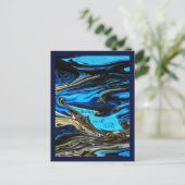 Guérison à tous les niveaux carte postale marbrée (Debout devant)