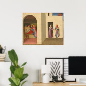 Guérison de Palladia - Fra Angelico Poster des Bea (Bureau à domicile)