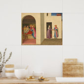 Guérison de Palladia - Fra Angelico Poster des Bea (Cuisine)