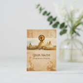 Guérison de Shamanic - carte de visite (Debout devant)