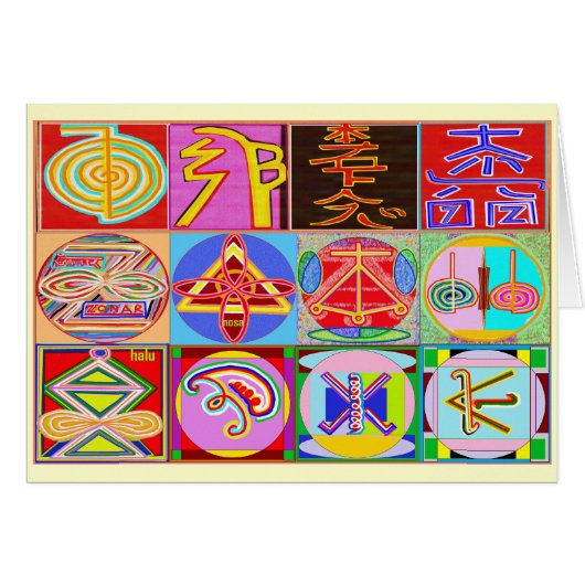 Guérison du joyeux anniversaire n Reiki (Devant horizontal)