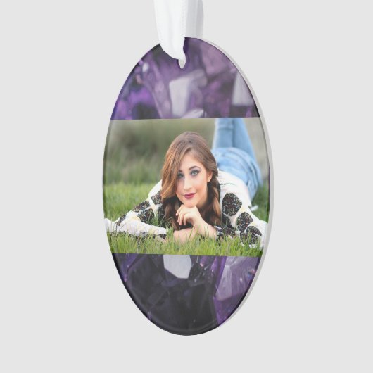 guérison du quartz d'esprit améthyste violet holis (devant)