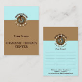 GUÉRISON SHAMANIQUE - Carte de visite (Devant / Derrière)