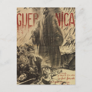Guernica (1938)_Poster van Propaganda Briefkaart