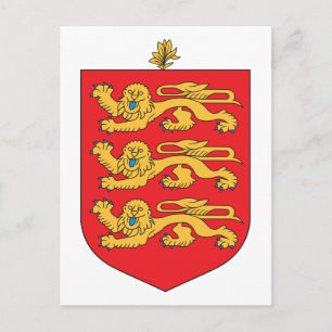 Guernsey Coat of Arms Briefkaart