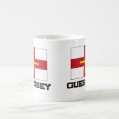 Guernsey Flag Koffiemok (Center)