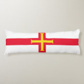 Guernsey Flag Lichaamskussen (Voorkant)