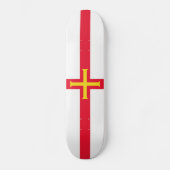 Guernsey Flag Skateboard (Voorkant)
