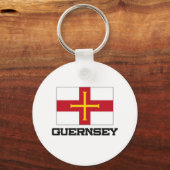 Guernsey Flag Sleutelhanger (Voorkant)