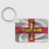 Guernsey Flag Sleutelhanger (Achterkant)