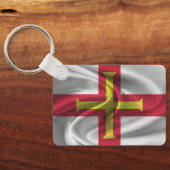 Guernsey Flag Sleutelhanger (Achterkant)