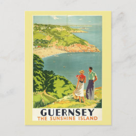  Guernsey Het Briefkaart van het Sunshine Island