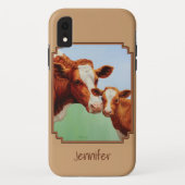 Guernsey Kalf en Moeder Koe Case-Mate iPhone Case (Achterkant)