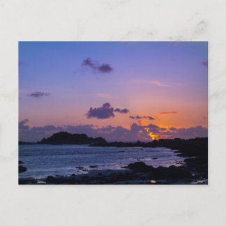 Guernsey Sunset Briefkaart