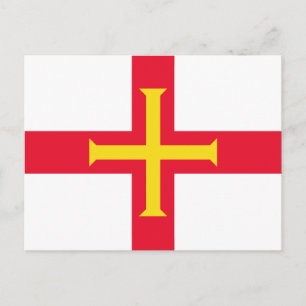 Guernsey Vlag Briefkaart