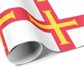 Guernsey vlag cadeaupapier (Rol Hoek)