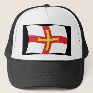 Guernsey Vlag Hoed Trucker Pet
