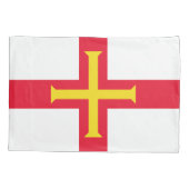 Guernsey Vlag Kussensloop (Achterkant)