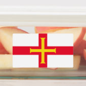 Guernsey vlag labels (Aangebracht)