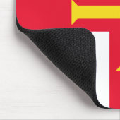 Guernsey Vlag Muismat (Hoek)