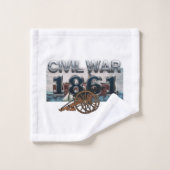 Guerre civile 1861 d'ABH (Gant de toilette)