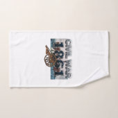 Guerre civile 1861 d'ABH (Serviette à main)