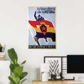 Guerre Civile Espagnole Affiche du Front Populaire (Bureau à domicile)