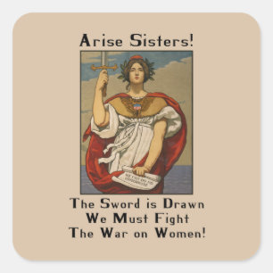 Guerre contre les femmes Stickers de protestation