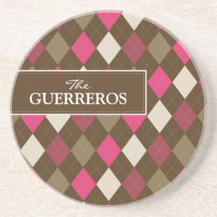 Guerreros Pink/Chocolade Onderzetter